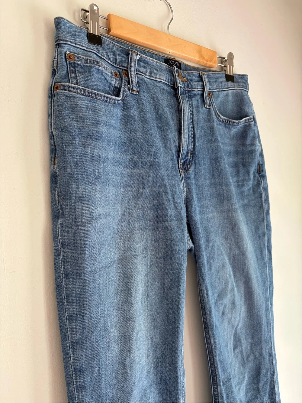 J. Crew Women's Mid Rise Flare Crop Jeans Size 28